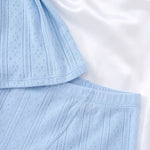 Ladies Sleepwear Set Strap Top And Short Pants Home Clothes Comfortable Soft Material Women's Nightgown Outfit