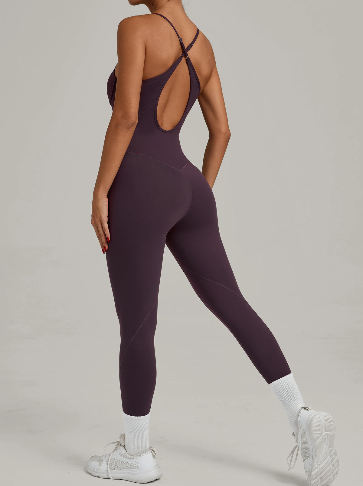 Padded One-Piece Yoga Clothes Sportswear Women's Gym Push Up Workout Clothes Fitness Sports Fitness Wear Yoga Jumpsuit