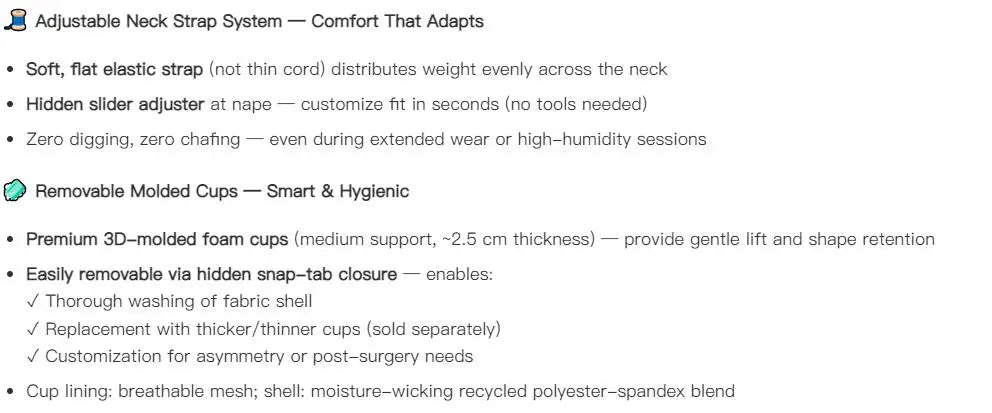 Shockproof Breathable Sports Bra Halter Neck Vest with Chest Pad for Gym Running Yoga Pilates Training Fitness Back Beauty