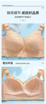 Push Up Bra Female Lingerie Sexy Bra Lace Bras for Women Wire Free Underwear Women 52C D E Cup Plus Size Bra Women Clothing Bras