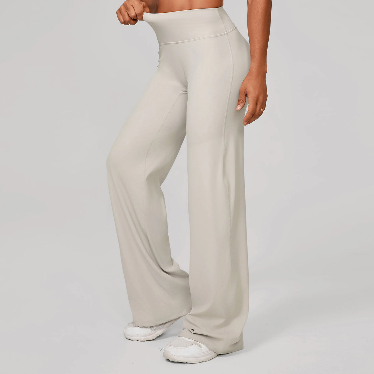 Women Straight Yoga Leg Bottoms Soft Stretchy Fabric Women's Yoga Pants GYM Sweat-Wicking Properties Running Sport Trousers
