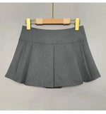 WOMENGAGA Korea Style Sexy Slim High Waist Strap A-line Half Length Skirt Fashion Women Skorts JK Sweet 2023 NewOW3W