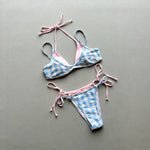 Sexy Orange Polka Dot Print Contrast Micro Bikini 2026 Women Hollow Out Push Up Bra Thong Swimsuit Summer Bathing Suit Swimwear