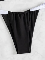 ZTVitality Sexy Patchwork Push Up Bikini Set 2025 New Arrival Biquini Padded Swimsuit Women Swimwear Summer Beachwear Brazilian