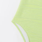 2026 One Piece Swimsuit Solid Swimwear Women Bathing Suit Female Swimming Summer Beachwear Bodysuit