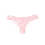 Womens Sexy Underwear Floral Lace Hollow Out Panties Cross Bandage Seamless Low Waist Lingerie Seduction Plus Size Panties Thong