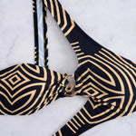 One Shoulder One Piece Swimsuit Woman Trikini Ring Linked Swimwear Thong Beachwear Woman 2025 Bathing Suits Holiday Pool Summer