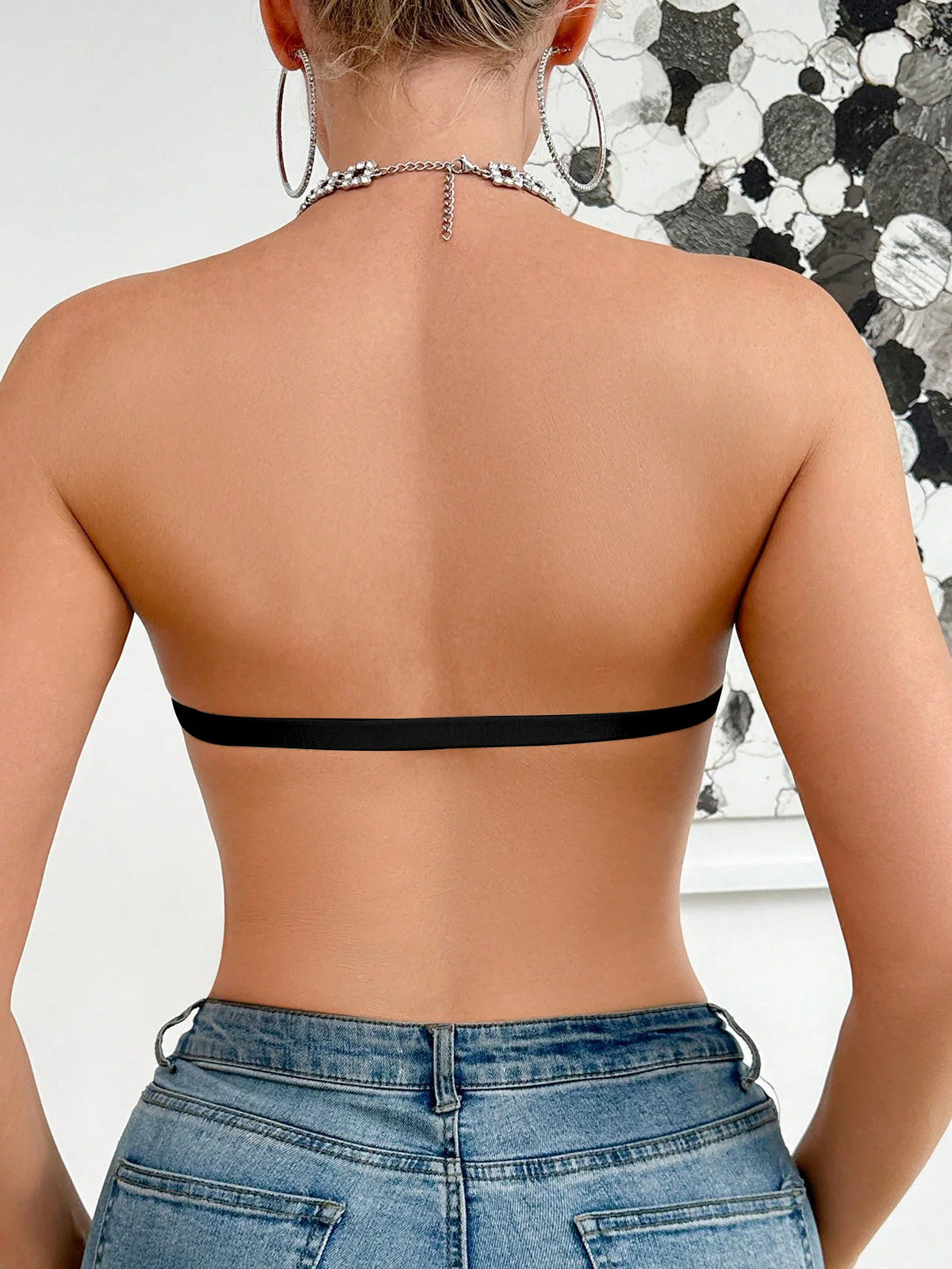 Invisible Strapless Adhesive Stick Bra Strapless Push Up Bras Women Lingerie Seamless Silicone Underwear JB2434