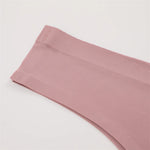 3PCS Seamless Maillard Panties Ultra-thin Brazilian panties Women Ice Silk Underwear Sexy Panty Low Waist G-string Female Solid