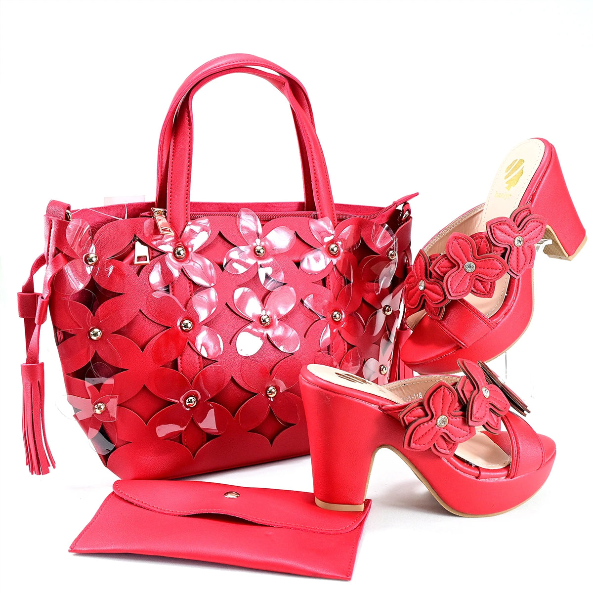 DoershowItalian Shoes And Bag Sets For Evening Party With Stones Italian Leather Handbags Match Bags!HRT1-50