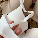 Light Push-Up Bras For Women Underwire Seamless Bra 3/4 Fixed Cup Brassiere Soft Top Women's Underwear Daily Sexy Lingerie S-XL