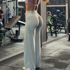 Women's Pilates Straight Yoga Pants Leggings Versatile Loose Wide-Leg Running Sports Fitness Hip-Lifting High Waist Trousers