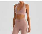 Hearuisavy 2Pcs Women's Sports Set Sun Protection Quick-Dry Tennis Skirt High Waist Yoga Flared Pants Gym Running Fitness Shorts
