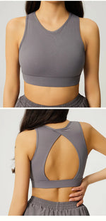 High Strength Yoga Bra Women Sports BraFitness Top Push Up Underwear Sport Tops Women Breathable Running Vest Bralette Gym Wear