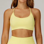 Women Seamless Yoga Sports Bra Breathable Shock Proof Gym Workout Fitness Push up Top Yoga Running Active Sportswear Vest Bra