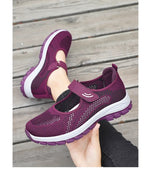Women Shoes Breathable Vulcanized Shoes Purple Women Sneakers Fashion Breathable Mesh Casual WalkingWomen Work