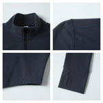 Hearuisavy Summer Ultra-Soft Fabrics Tight Sports Jackets Women Zipper Gym Yoga Clothes Female Quick-Dry Long Sleeve Sportswear