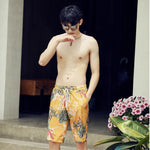 Swimsuit Fashionable Sweet Couple Swimsuit Bikini Three Piece Men's Beach Shorts