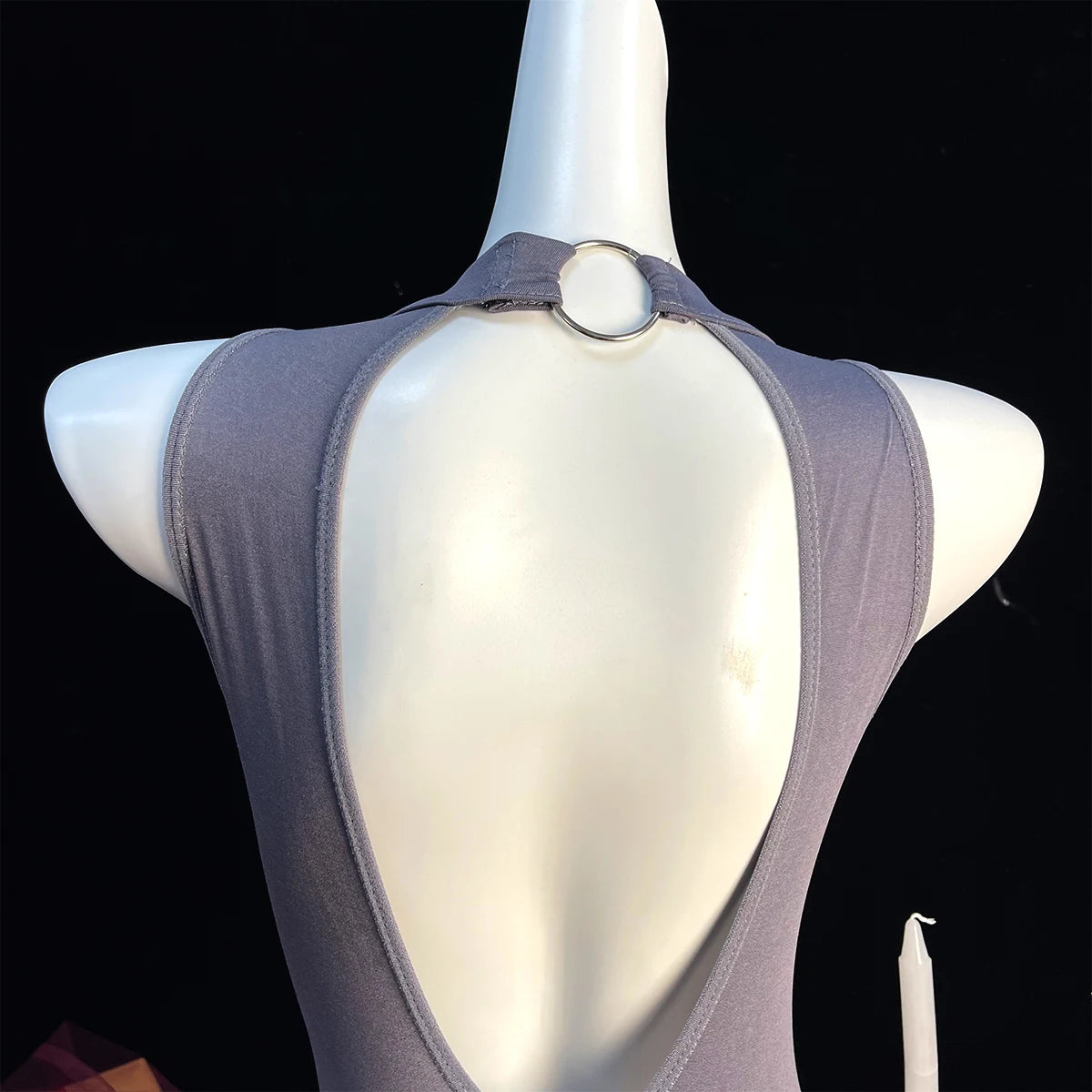 Sexy Nightdress Woman Lingerie For Sex Open Crotch Backless Hot Porn One-piece Bodysuit Erotic Costume Babydoll Dress Underwear