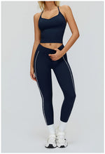 Women Yoga Set 2/3PCS Gym Clothes Long Sleeved Sportswear Yoga Suits Fitness Tracksuits Sport Outfits Crop Tank Bra Gym Leggings