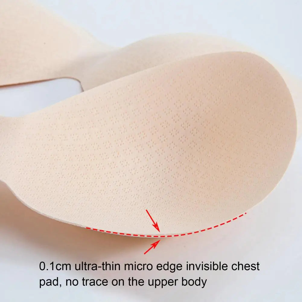 Bra Pad 0.1cm Ultra Thin Bra Insert Triangle Sponge Push Up Bra Pad Women Insert Swimsuit Bikini Breast Enhancers Chest Cup Pads