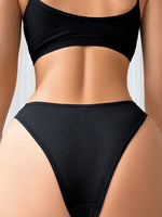 1pcs Women's Low-Rise Panties Chic Delicate Lace Briefs Panel Ribbed Fabric Micro-Stretch Underpants Comfortable Lady Underwear
