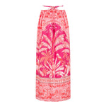 Retro One Piece Swimsuit with Skirt Shoulder Strappy Floral Print Women's Slimming Bathing Suit Beach Wear