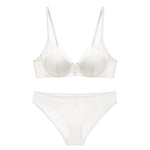 French Mesh SexyBrief Sets Smooth Underwear Push-up Thin Cup Bra Soft Underwire Bra Women's Intimates 2026