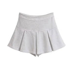 2026 Spring/summer New High Waisted Sporty Style Pleated Skirt Women Spicy Girl Casual Versatile Wrap Hip Short Skirt EJQ2