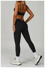 2/3PCS Seamless Sport Yoga Set Women's Breathable High Waist Fitness Sportwear Women Sports underwear Set Gym Workout Clothes