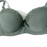 Beauwear Thick Mold Cup Shaped Padded Bra Double Push Up Underwear Full Support Sexy Teens Girls Bra Top Plus 36-42 B Cup