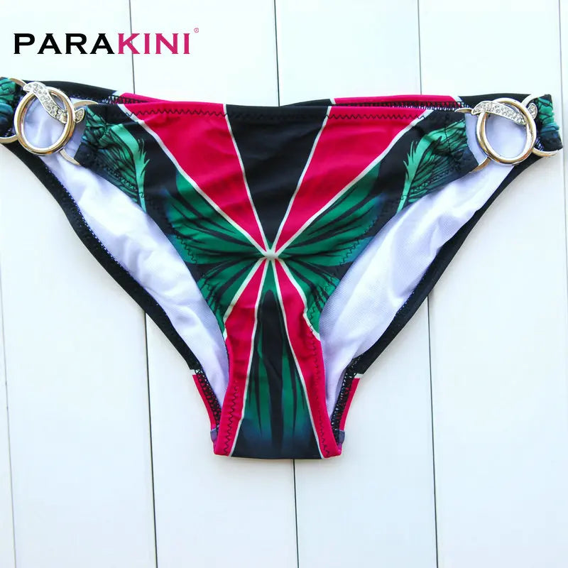 DEKA Brazilian Micro Lace-Up Bikini SetPearl Women Tie-up Swimsuit Bathing Suits Thong Swimwear FemaleBeach Wear Swimming