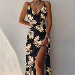 Elegant Sexy Evening Party Dress for Women 2022 New Midi Long Bodycon Slip Dresses Summer Thigh Split Vestidos De Fiesta