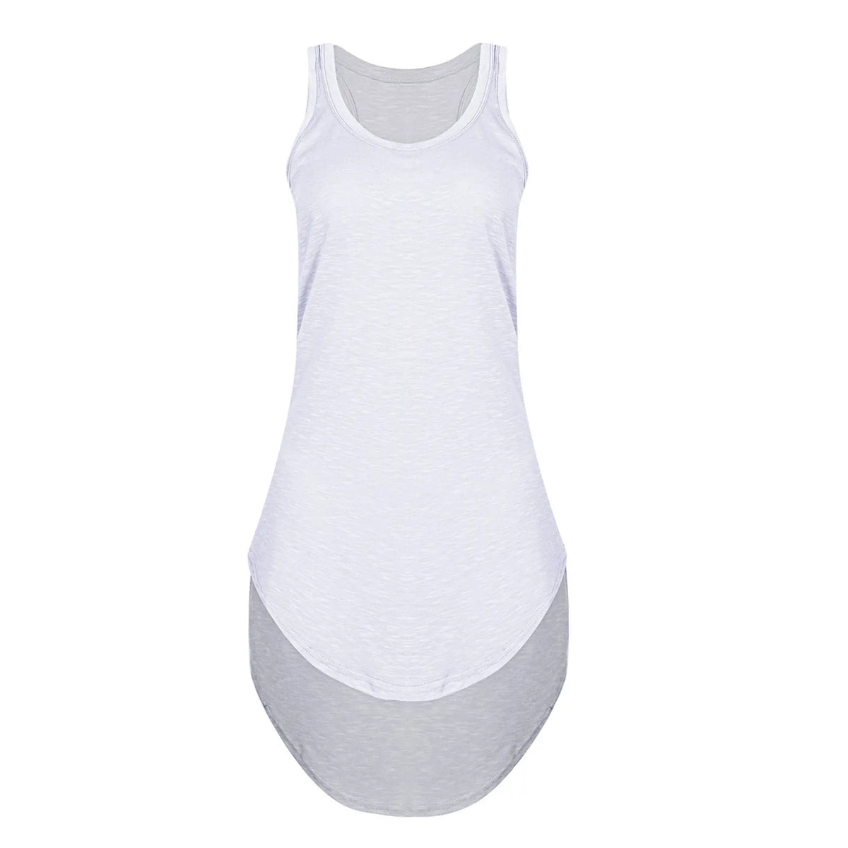 Women's Summer Dresses Casual Women Summer Plus Size Tank Dresses Solid Color Mini Dress U Neck Cotton Women Bridal Shower Dress