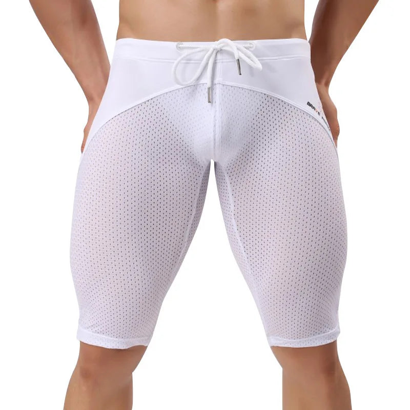 Men's Underwear Shaping Pants Sports Slim Fit Pants Sports Mid-Length Pants Cycling Pants Pants Casaul Elegant Style Pants 3TEL