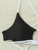 Asymmetric Mini Micro Thong Bikini Women Swimwear Female Swimsuit Two-pieces Bikini set Hollow Out Bathing Suit Swim Beach wear