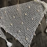 7 Colors Hollow Out Crochet Knitted Sarong Pareo Beach Cover Up Cover-ups Beach Dress Beach Wear Beachwear Female Women V7010