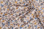 Floral Print Boho Long Dresses with Sleeves Vestidos Para Mujer Ruffles Sash Beach Casual New in Dress Loose Retro Sundress
