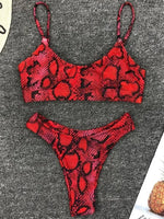 2026 Sexy Leopard Brazilian Bikini Female Swimsuit Women Swimwear Two Pieces Bikini Set High Cut Push Up Bathing Suit Swim Lady
