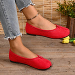 Women Tabi Split Toe Foldable Ballet Flats Suede Like Slip‑On Soft Flexible Flat Shoes Retro Casual Daily Walking Shoes