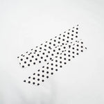 FDYOUI Elegant Bandage Polka Dot Patchwork Evening Dresses Women's 2026 Summer Off Shoulder High Slit Pleated Long Party Dress