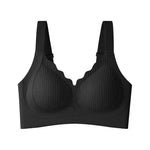 Minimizer Bra for Women Soft Support Seamless Shaping Side Control Push-Up Anti-Sag Bra Underwear Full Coverage Bralette