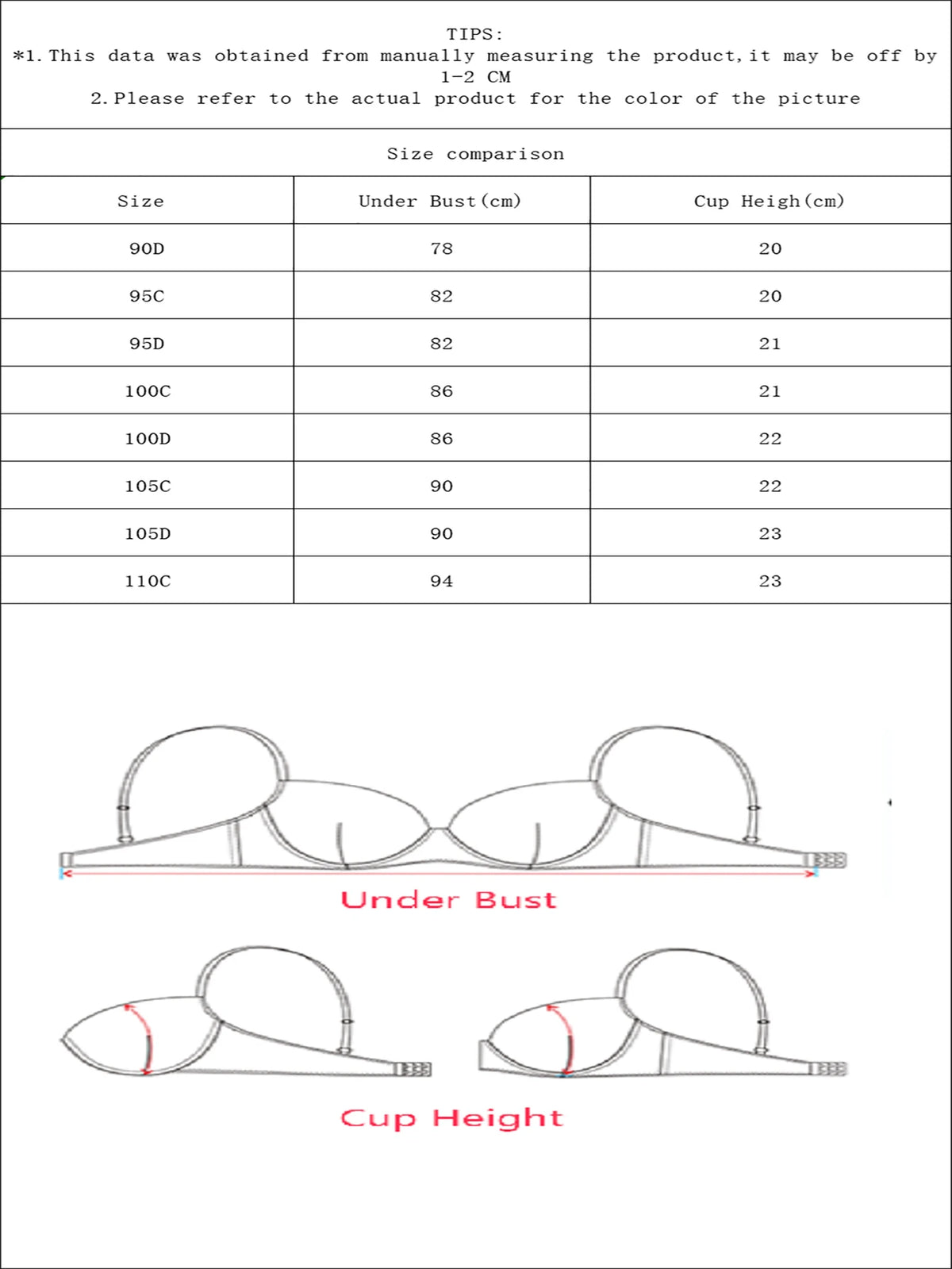 European and American style plus size pull up bra, black lingerie sexy Lingerie 3/4 cup daily oversized underwear MR3460