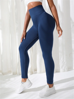 Women Pants Gym Yoga Seamless Sports Clothes Stretchy High Waist Athletic Exercise Fitness Leggings