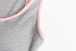 Sports vest U-neck slim fit camisole bottoming T-shirt