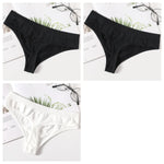 3PCS/Set Seamless Thongs Women Panties G-String Sport Underwear Female Sexy Lingerie Low Waist T-Back Underpants M-XL Intimates