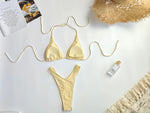 Lace 3 Piece Bikini Women Swimsuits 2026 Female Swimwear Beachwear Swimming Suit Bathing Suit Bikini Set Mini Skirt Biquini