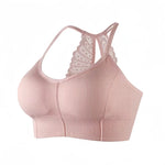 Women Tank Crop Top Seamless Underwear Lace Cropped Crop Tops Female Intimates Sexy Lingerie Plus Size Padded Camisole Femme