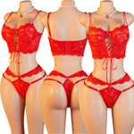 Cosplay Underwear Set Adult Sexual SM Lace UpBras Sets See-through Mesh Bodysuit Erotic Costumes Sexy Bra Luxury Lingerie Set