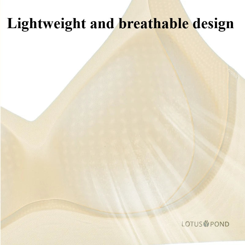 Double Lift Soft Support Bra for Women Seamless Anti-Sag Lightweight Push-Up Lingerie Comfort Underwear Sport Everyday Bras
